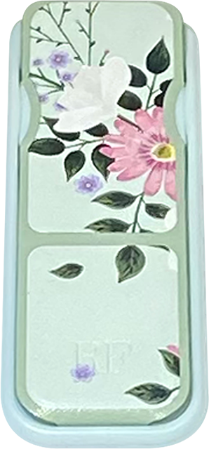 Clckr Sweet Mint Floral Phone Grip - Mint